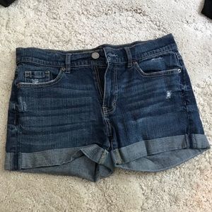 American Eagle Dark Wash Denim Shorts